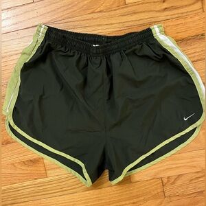 Dark Green Nike Tempo Running Shorts